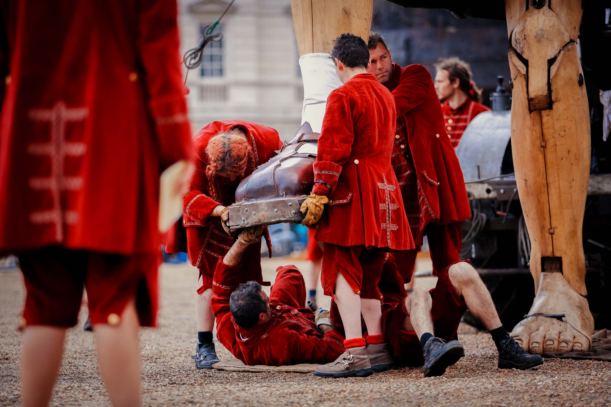 The Sultan's Elephant street theatre event in London