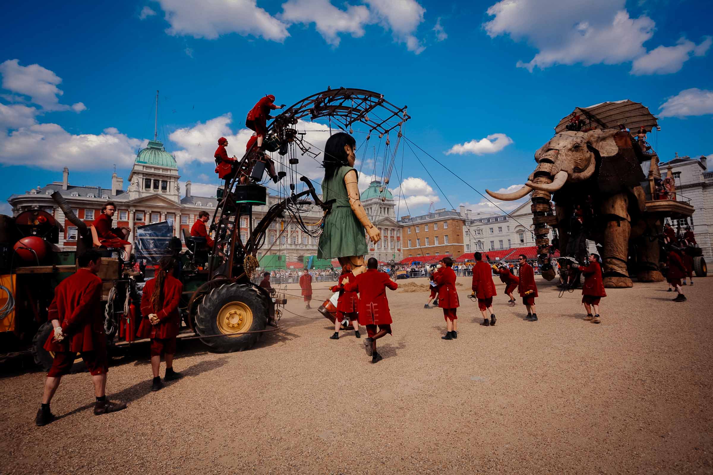The Sultan's Elephant street theatre event in London