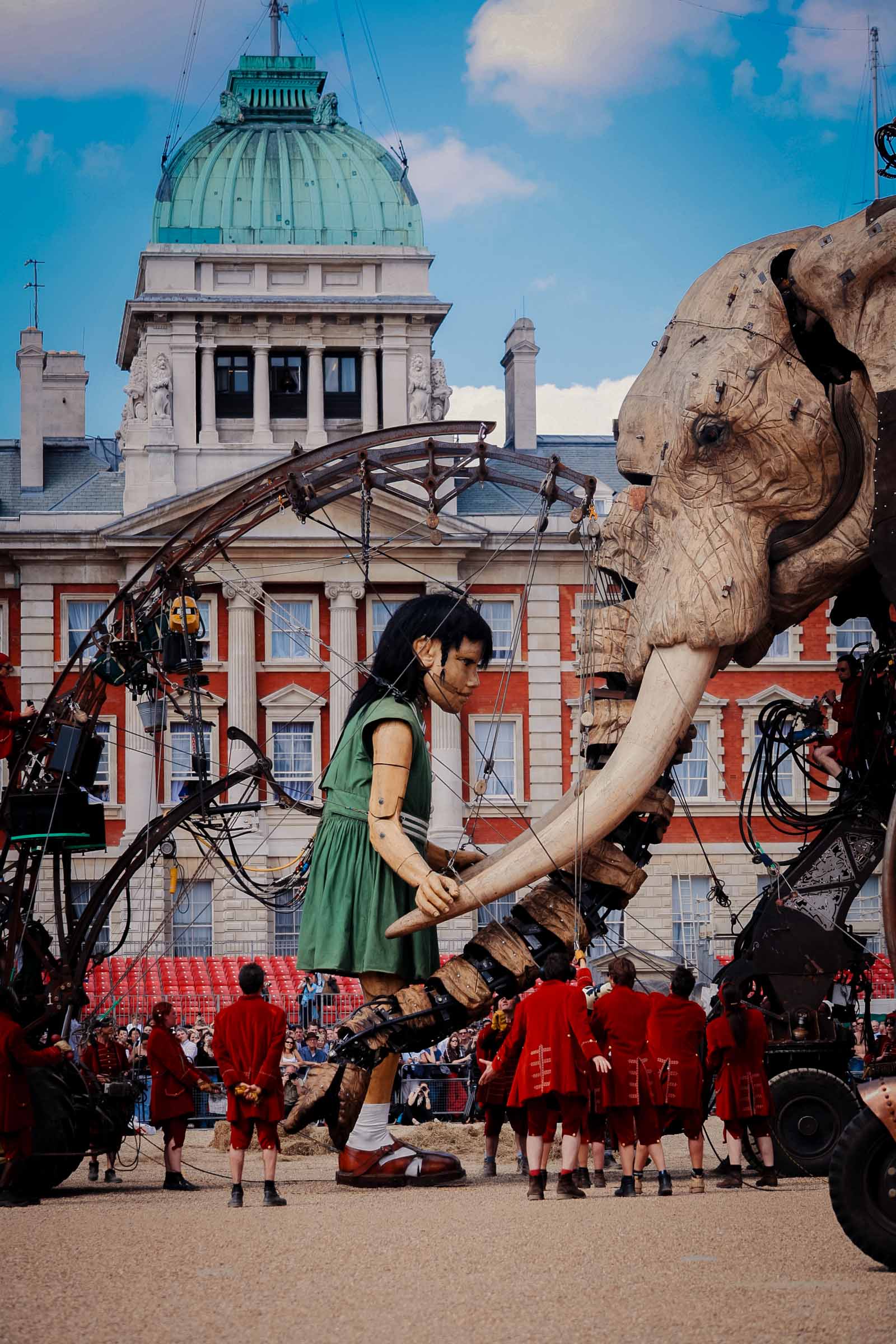 The Sultan's Elephant street theatre event in London