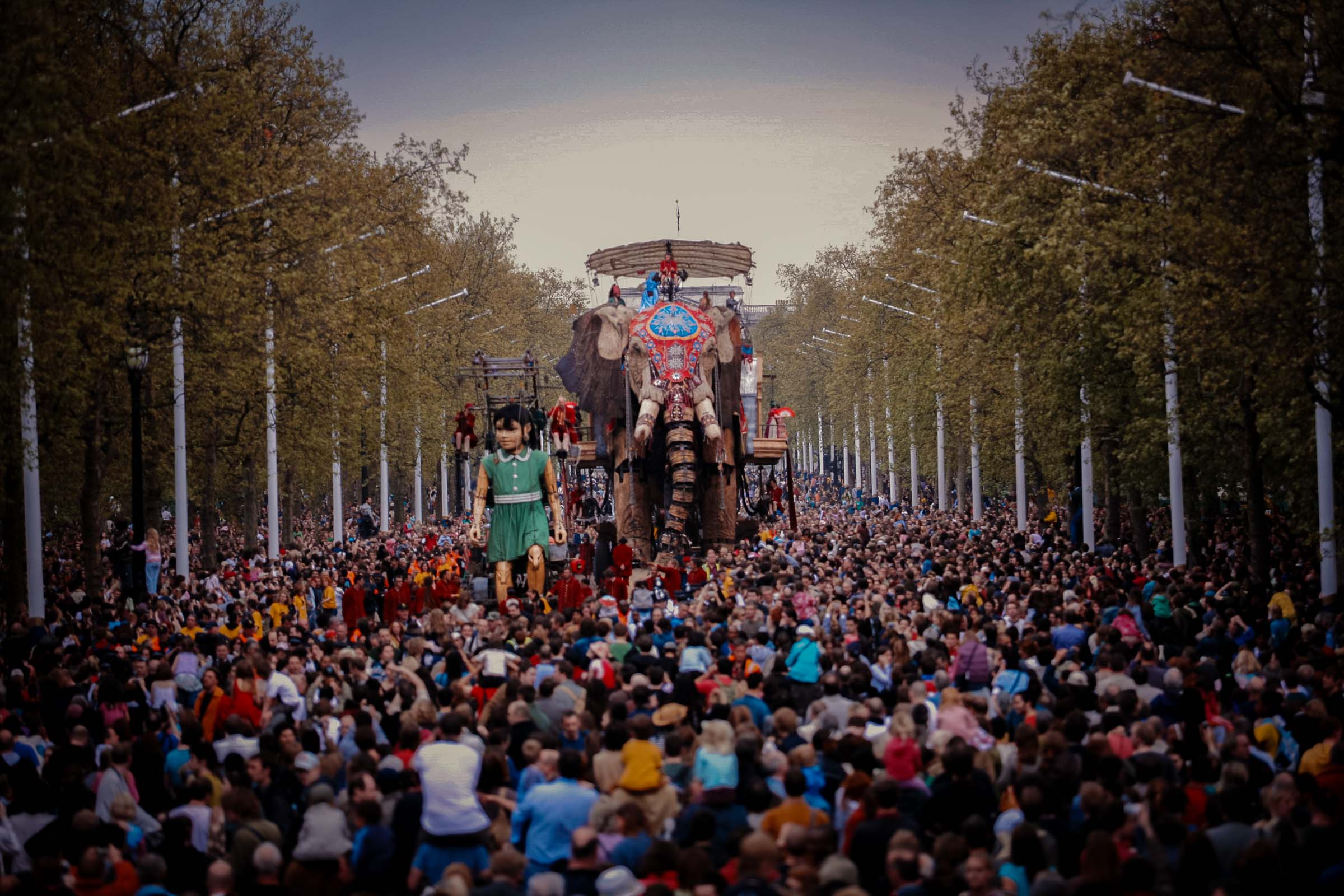 The Sultan's Elephant street theatre event in London