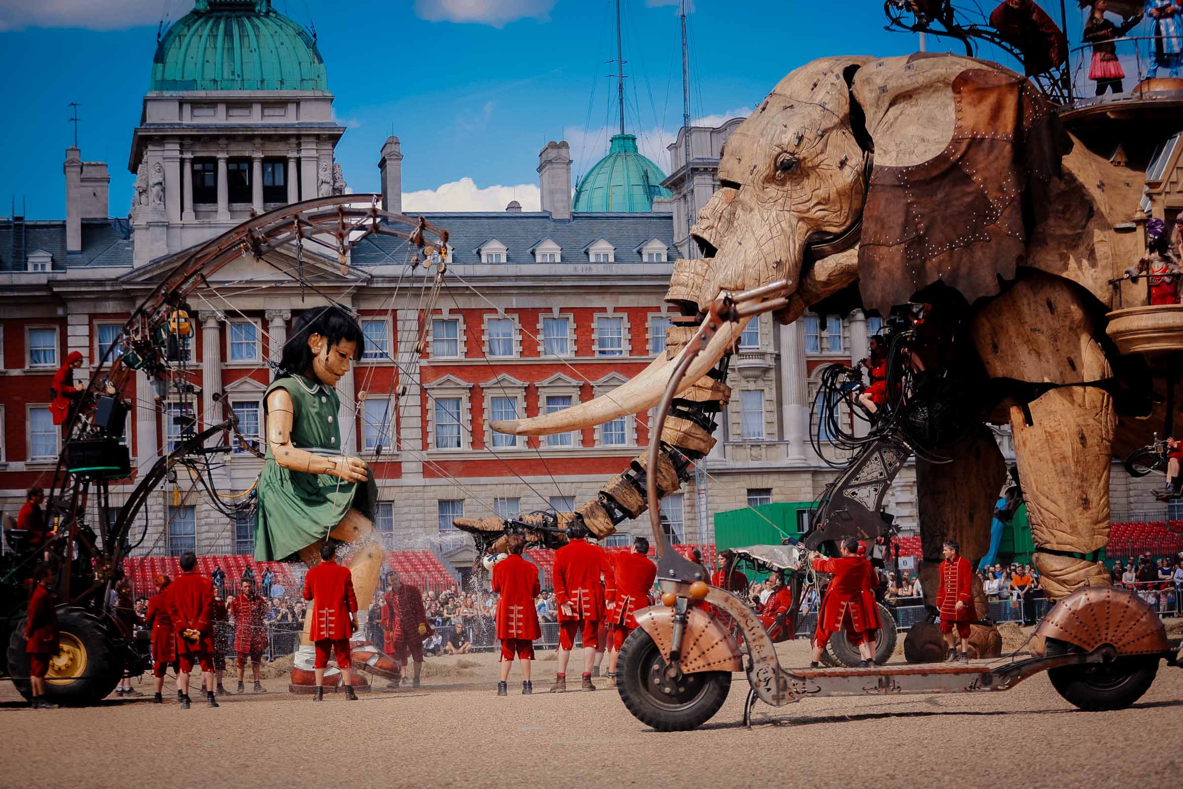 The Sultan's Elephant street theatre event in London