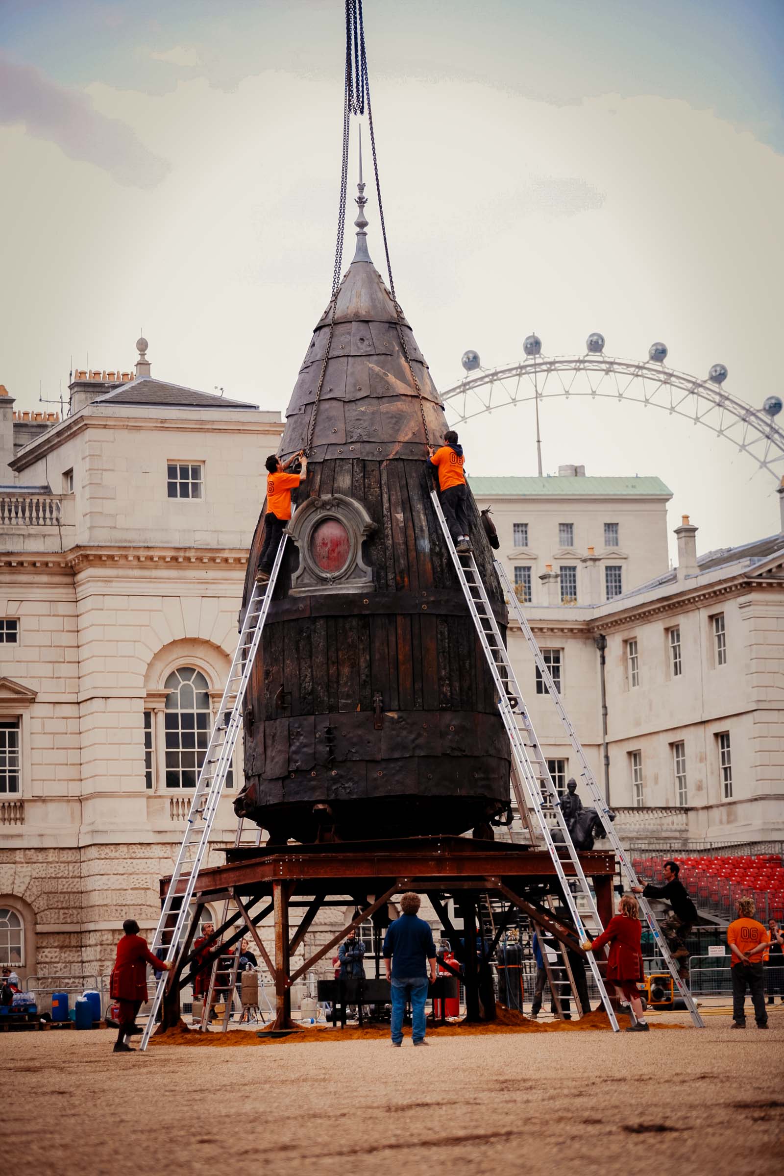 The Sultan's Elephant street theatre event in London