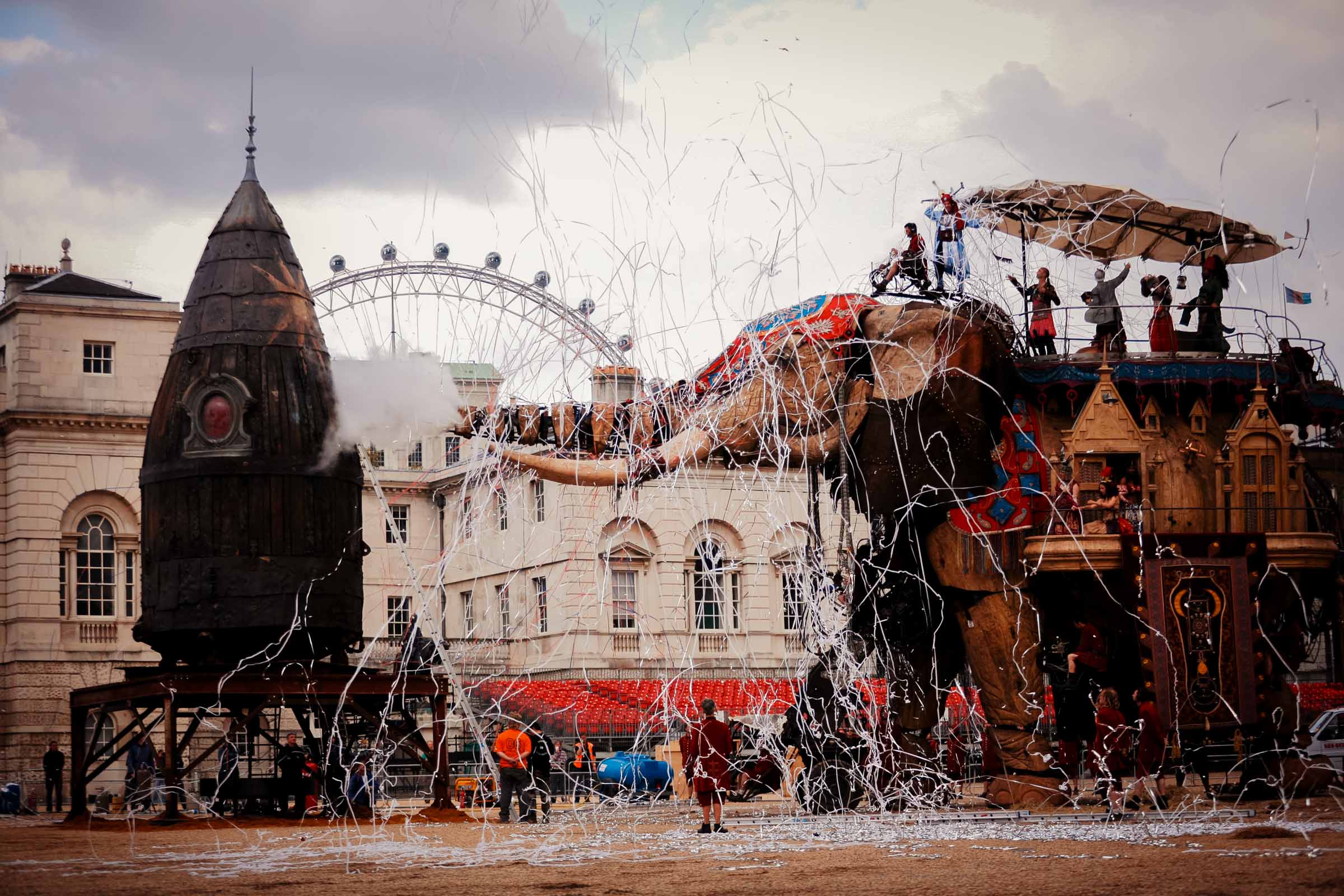 The Sultan's Elephant street theatre event in London