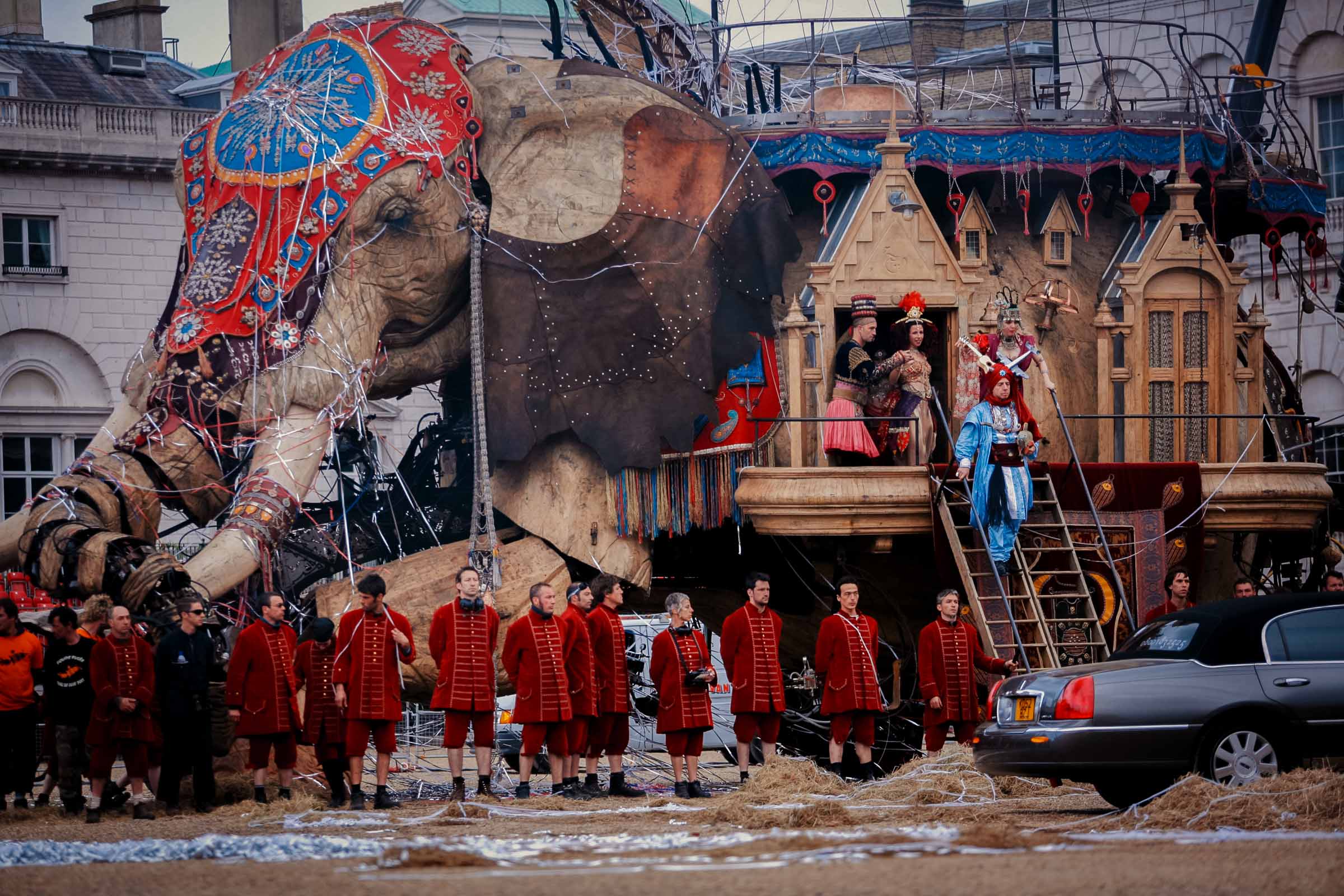 The Sultan's Elephant street theatre event in London