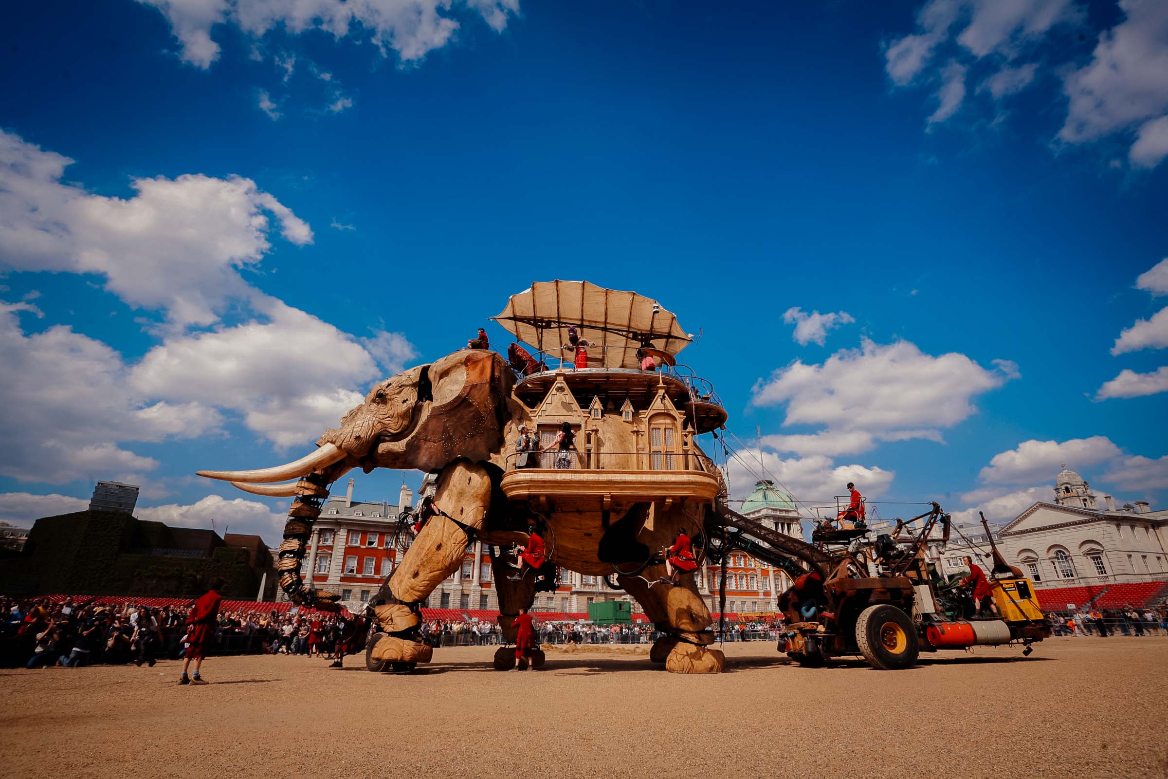 The Sultan's Elephant street theatre event in London