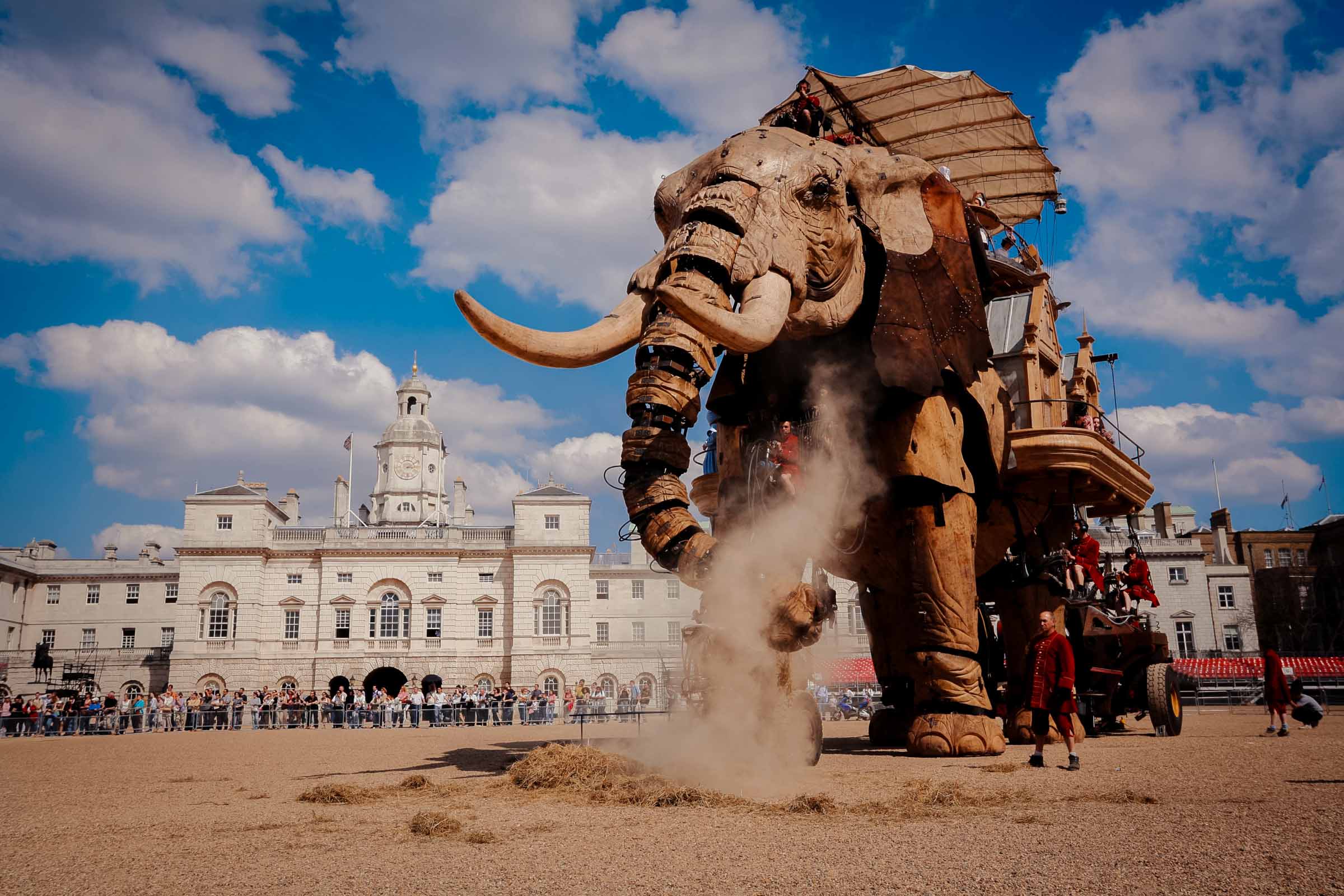 The Sultan's Elephant street theatre event in London