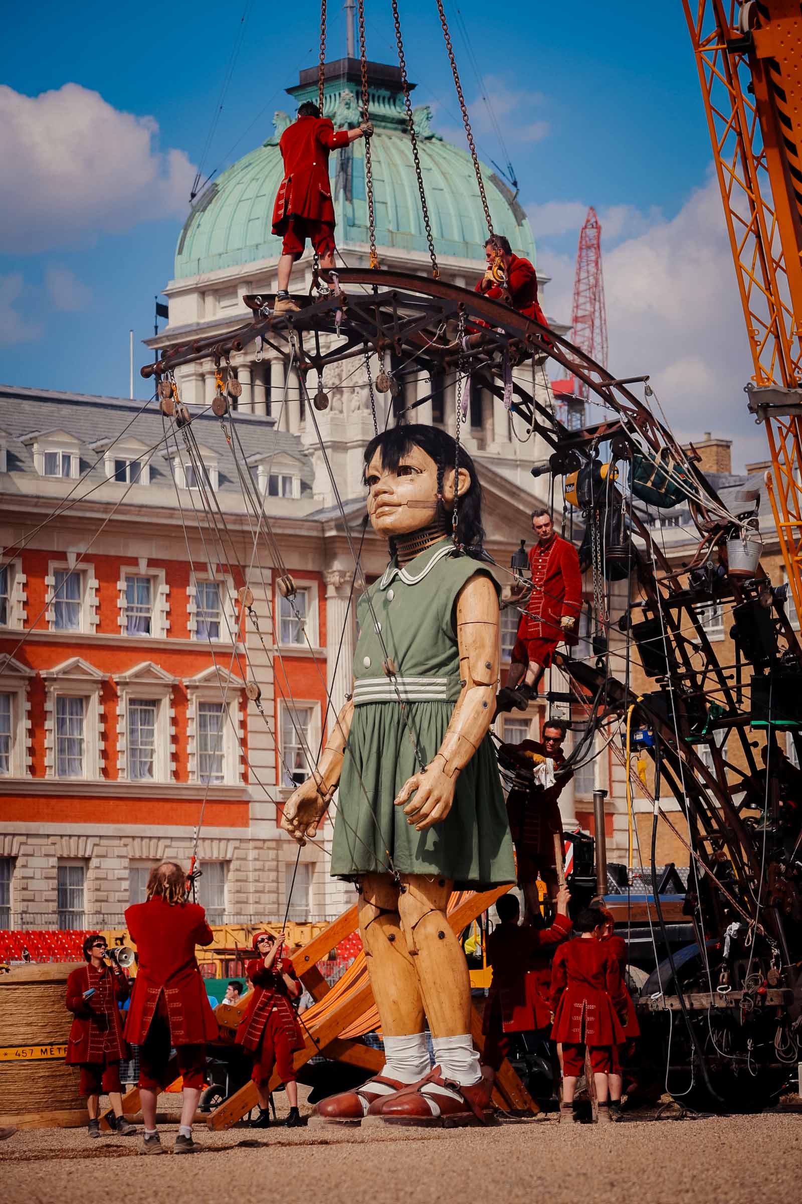 The Sultan's Elephant street theatre event in London