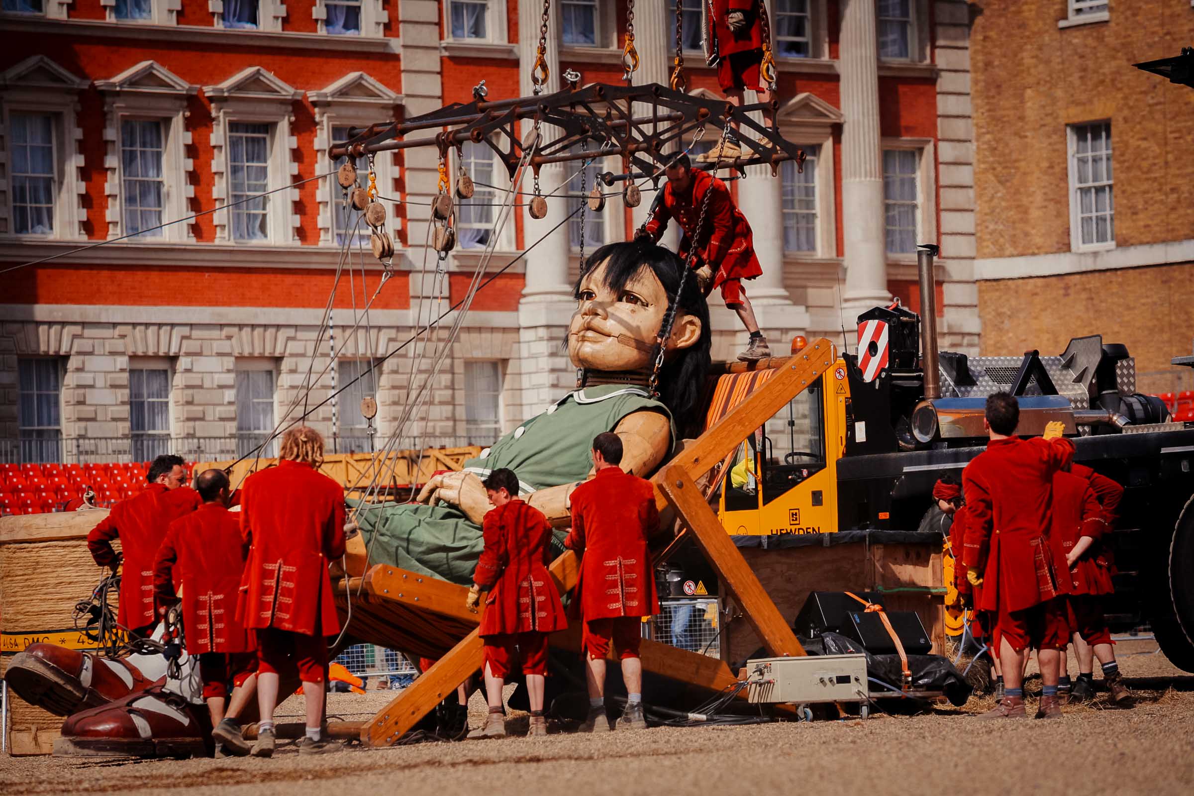 The Sultan's Elephant street theatre event in London