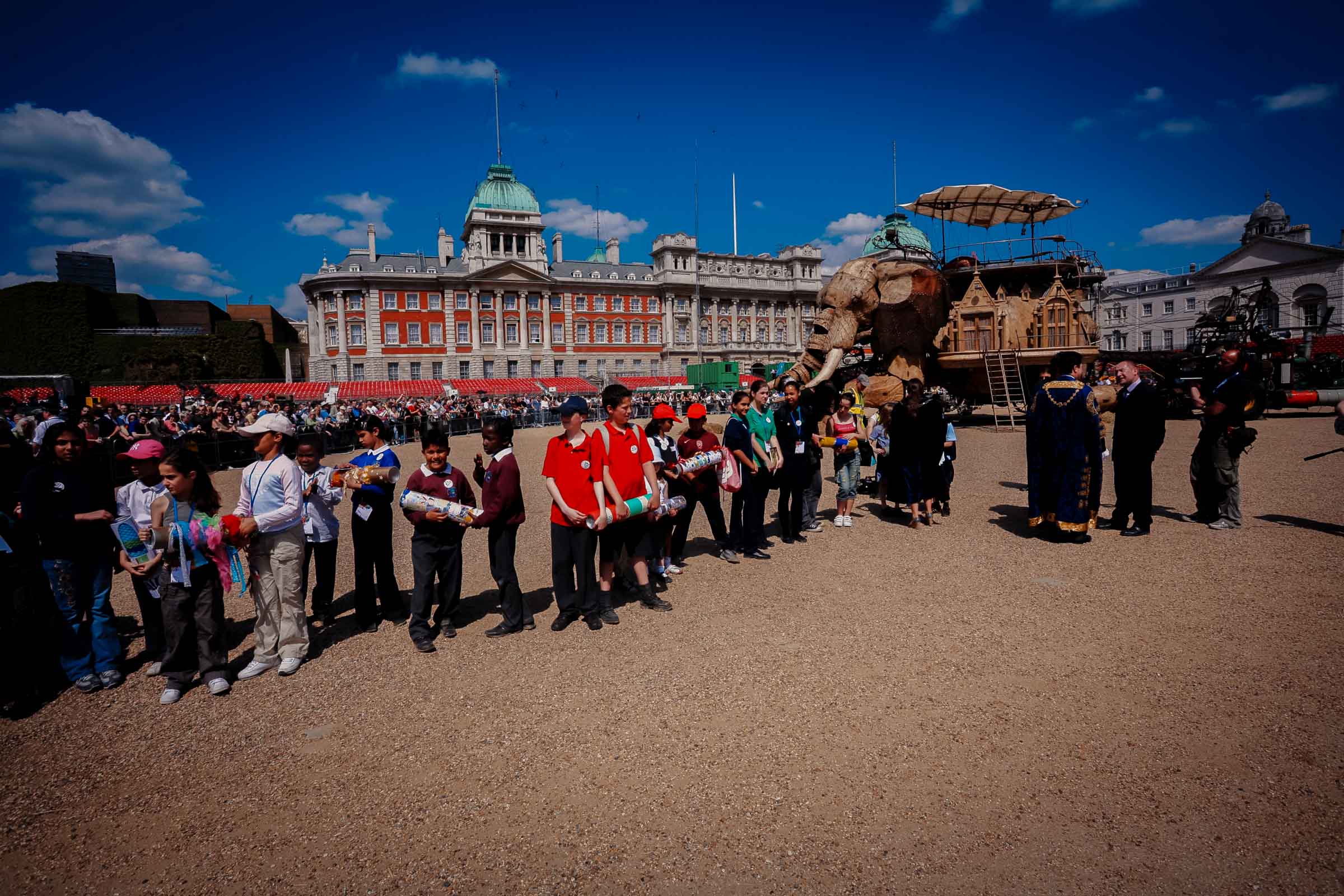 The Sultan's Elephant street theatre event in London