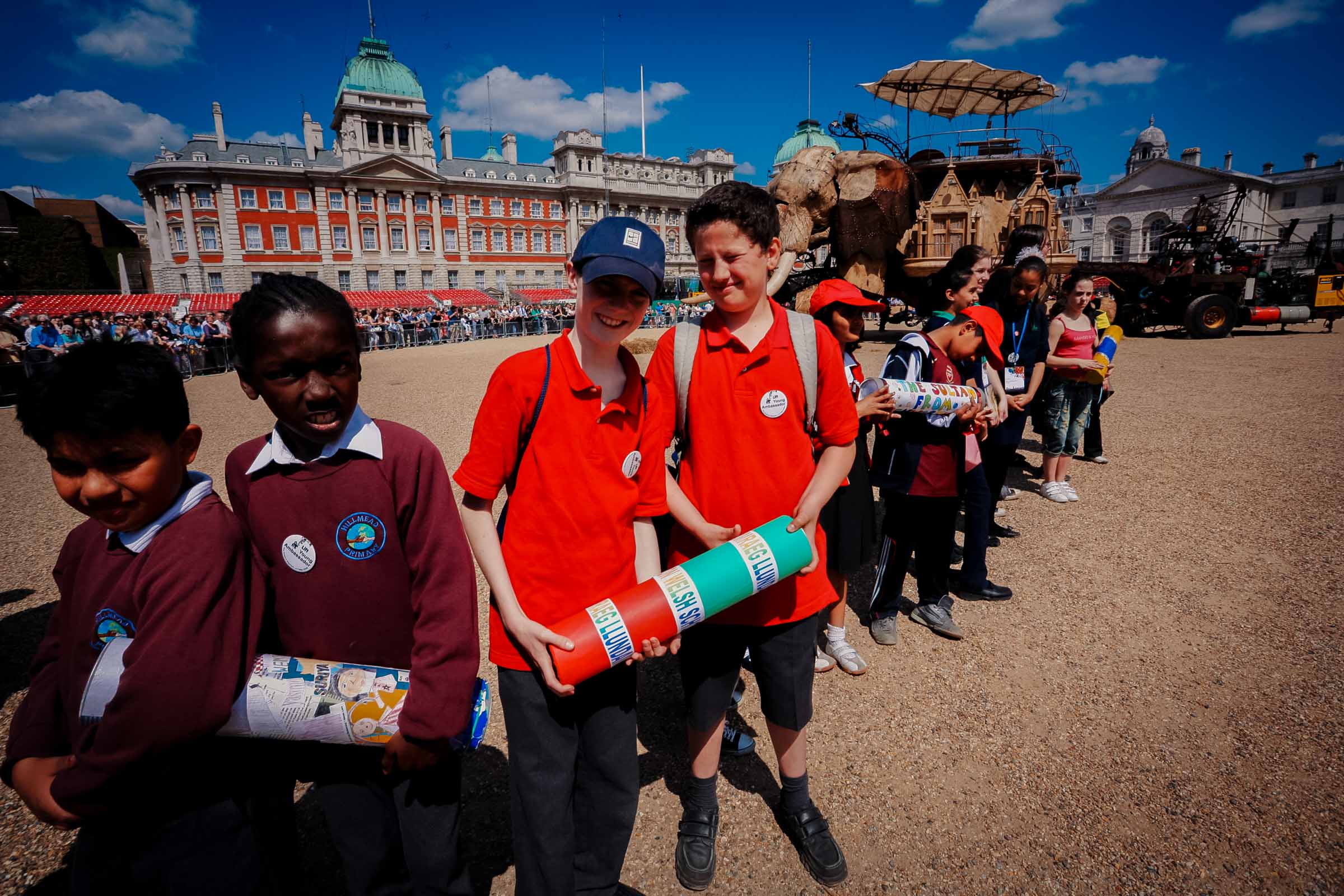 The Sultan's Elephant street theatre event in London