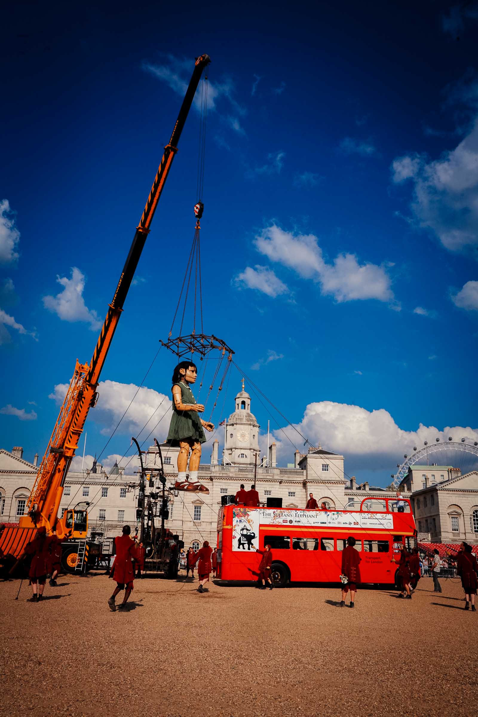 The Sultan's Elephant street theatre event in London