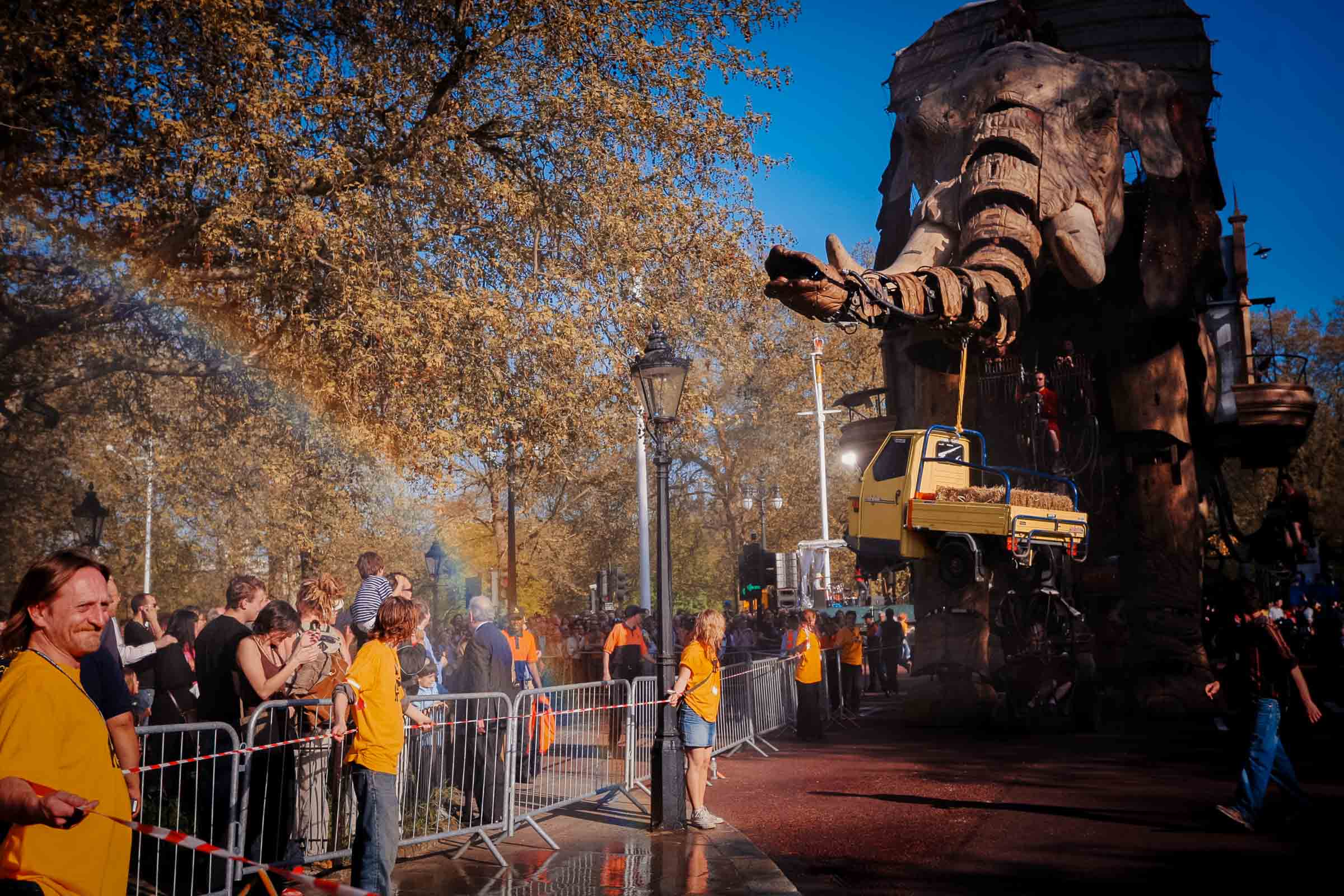 The Sultan's Elephant street theatre event in London