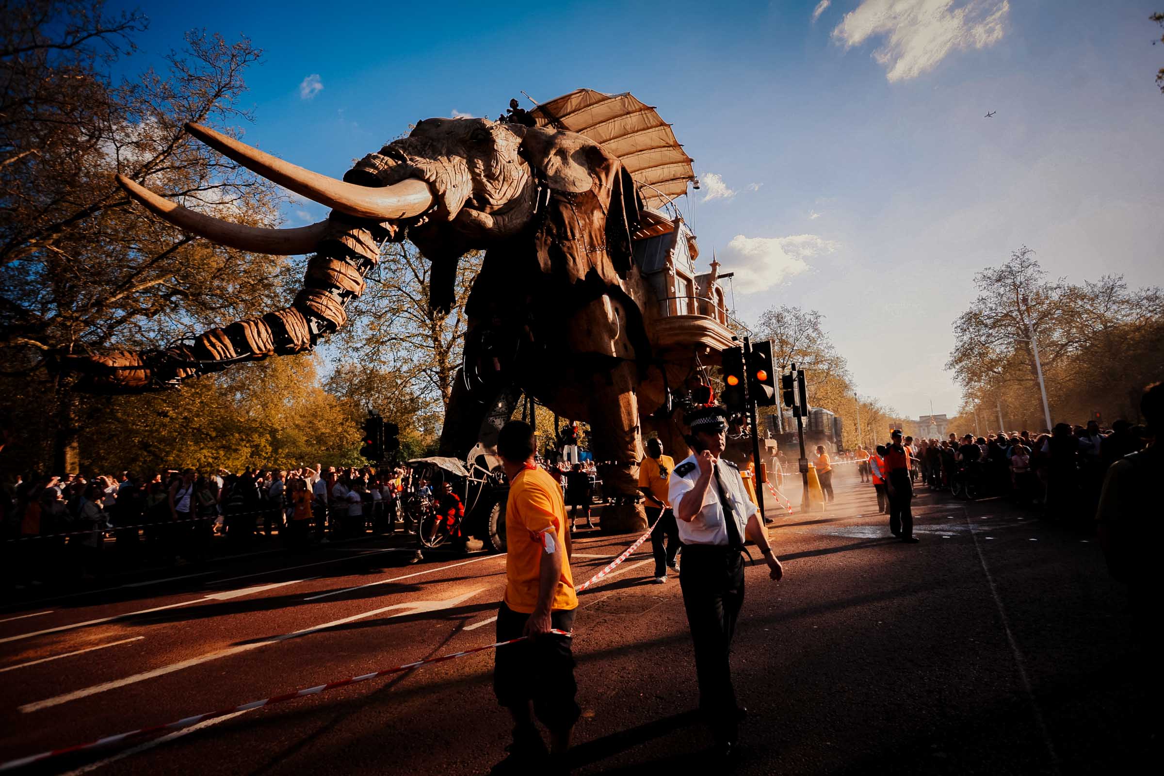 The Sultan's Elephant street theatre event in London
