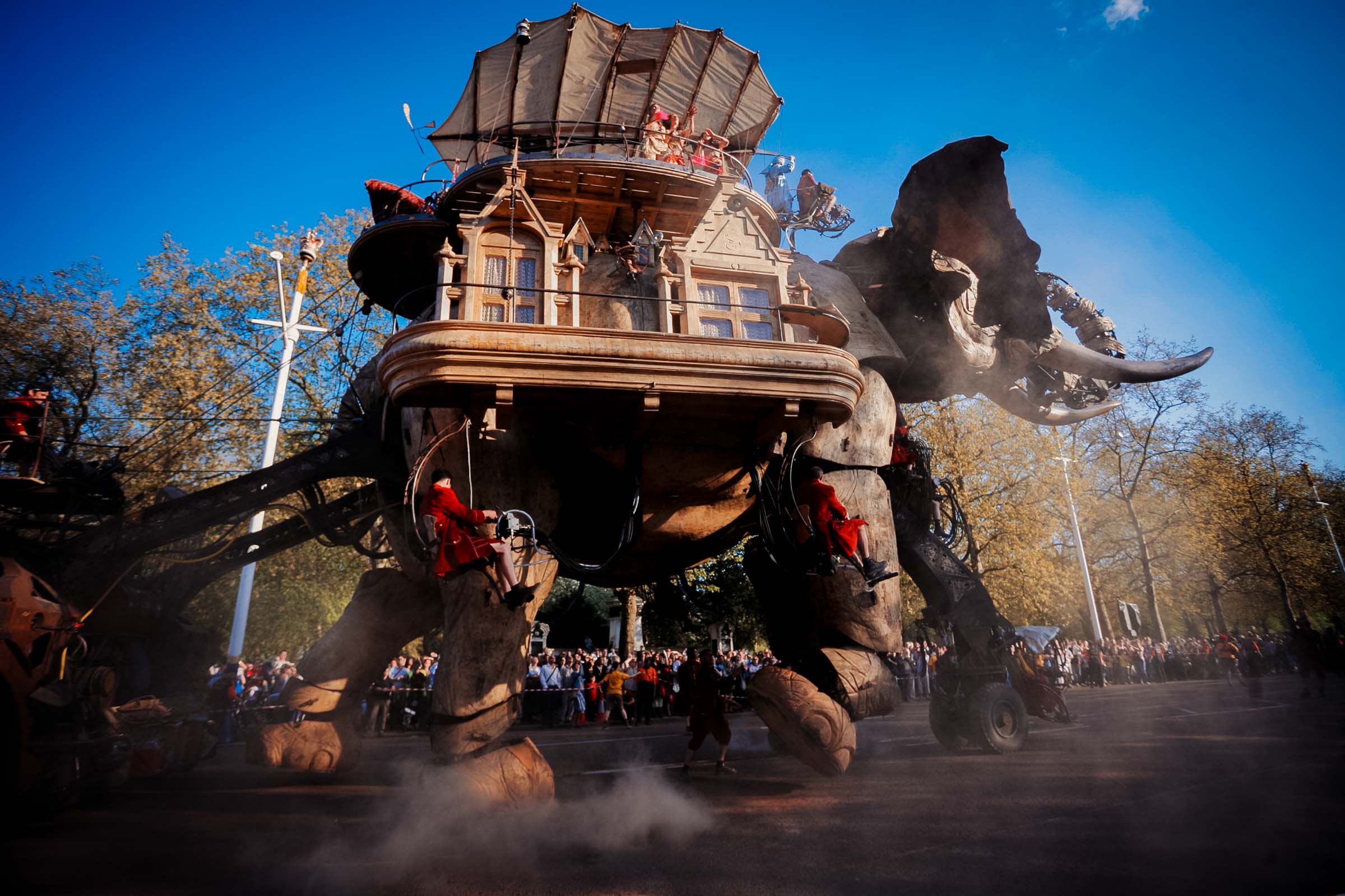 The Sultan's Elephant street theatre event in London