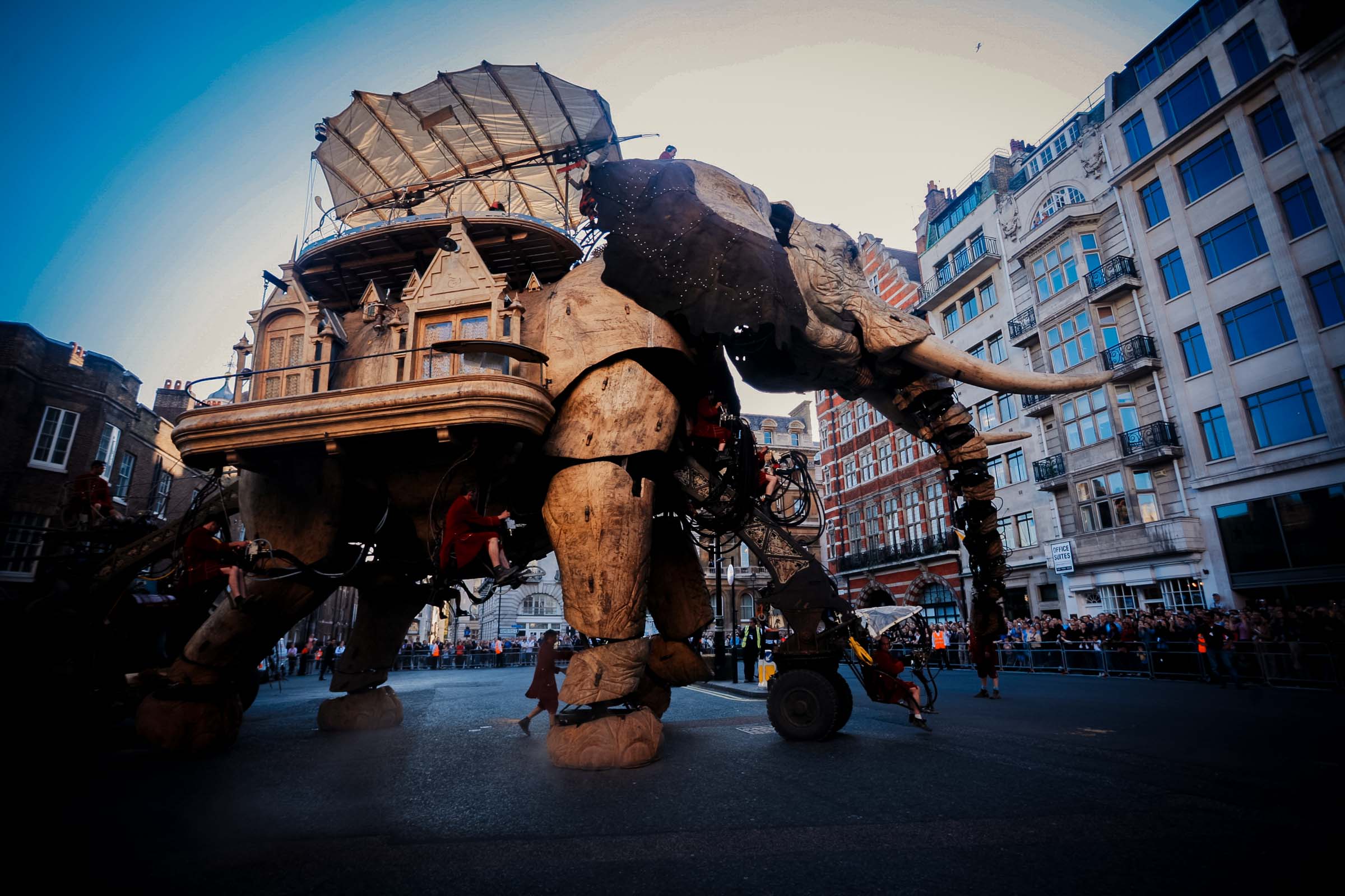 The Sultan's Elephant street theatre event in London