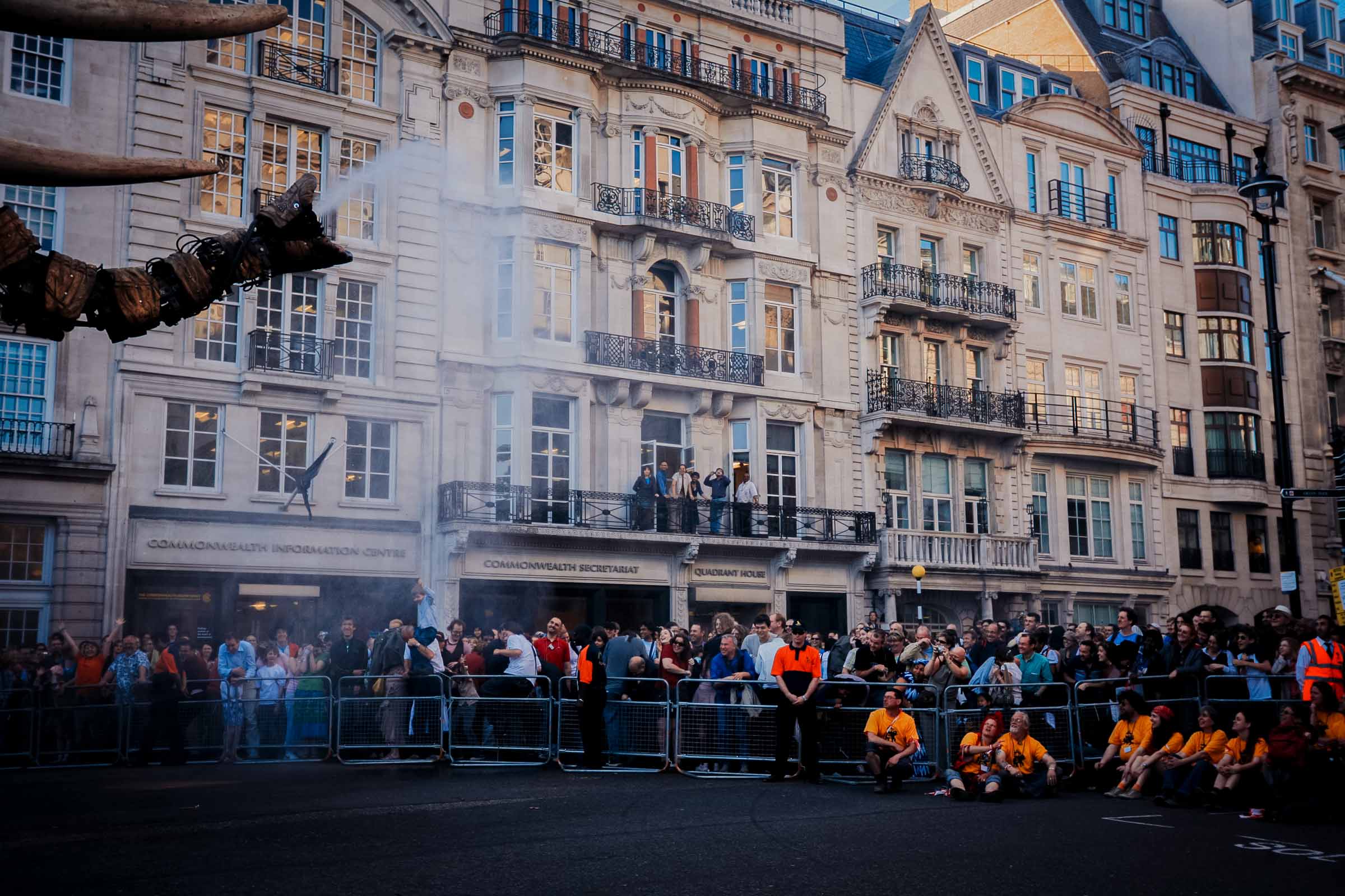 The Sultan's Elephant street theatre event in London