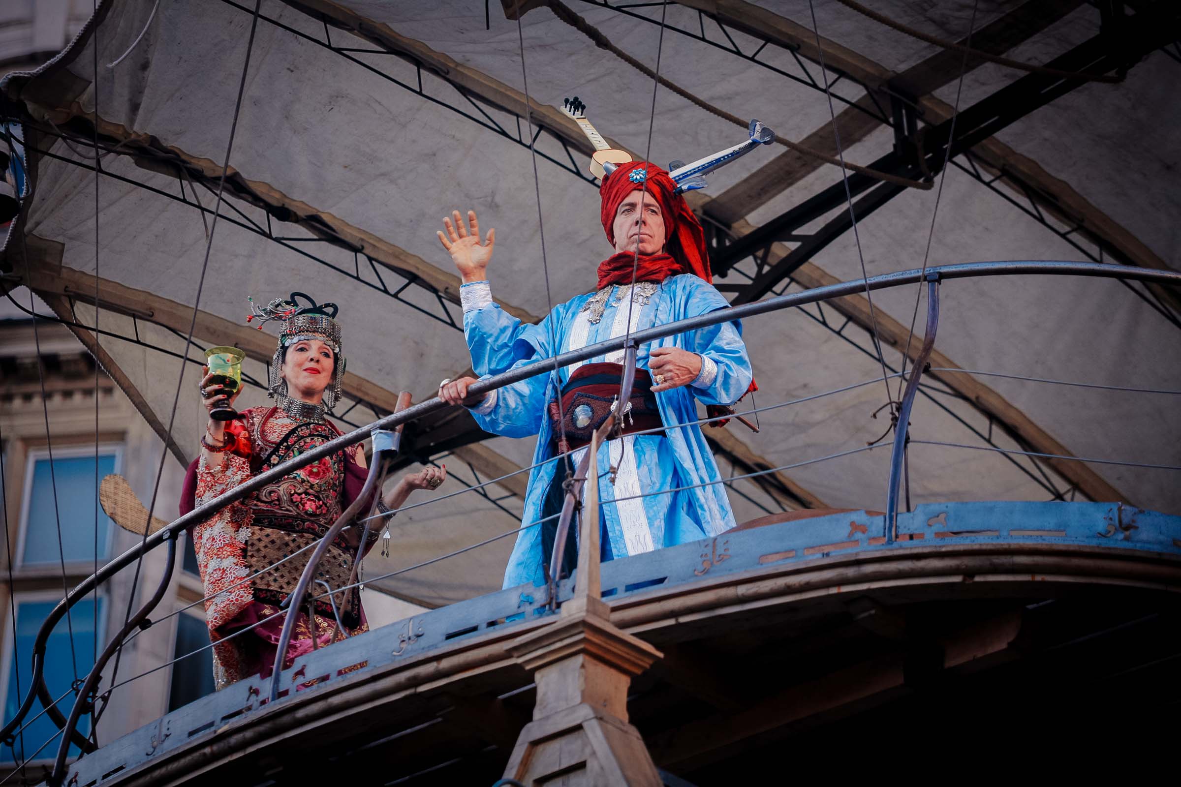 The Sultan's Elephant street theatre event in London