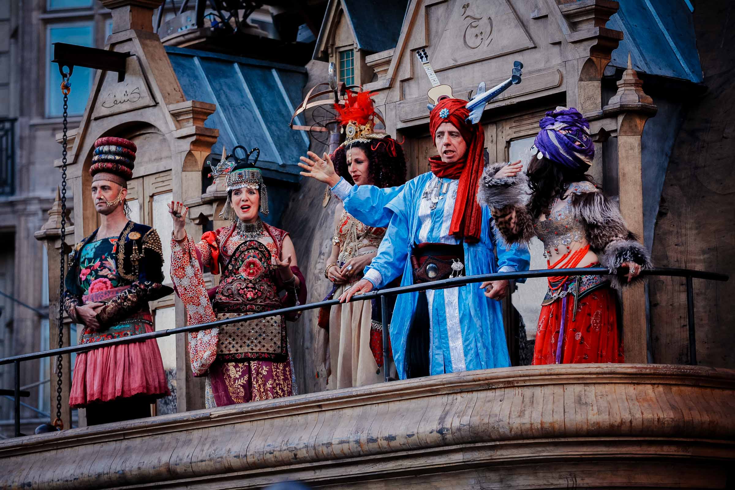 The Sultan's Elephant street theatre event in London