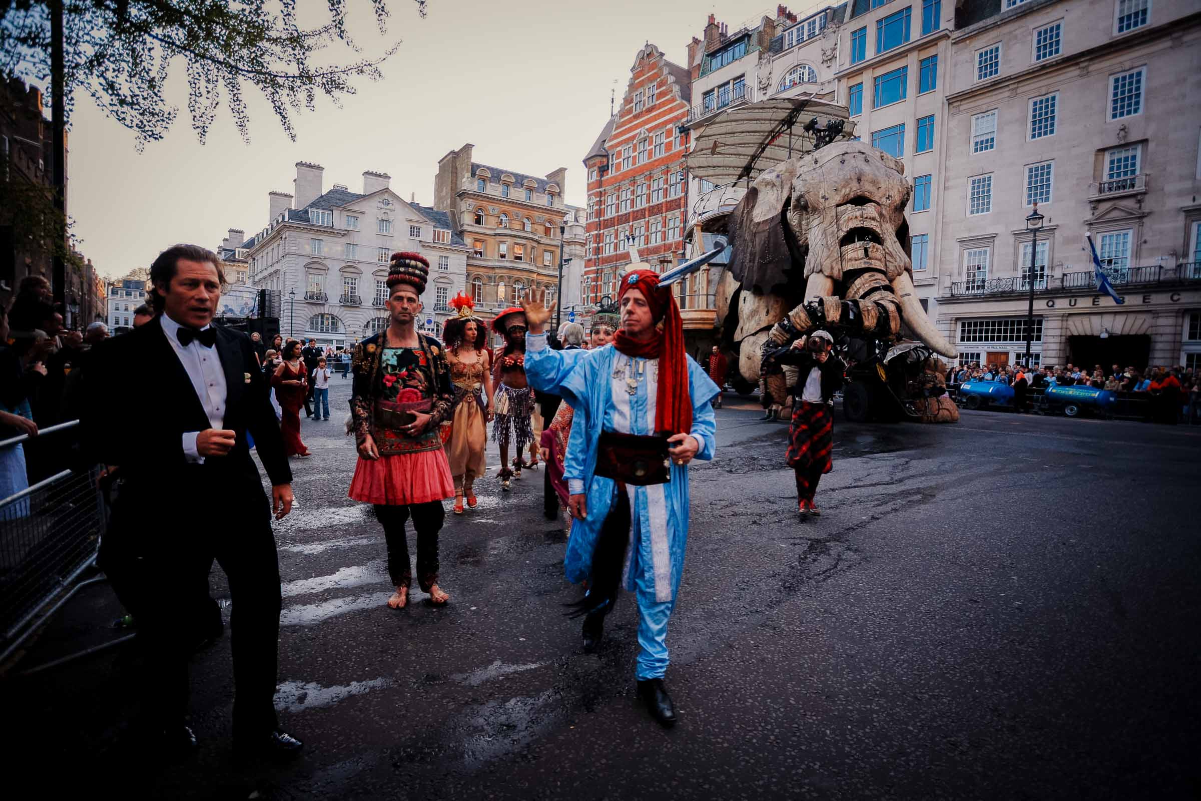 The Sultan's Elephant street theatre event in London